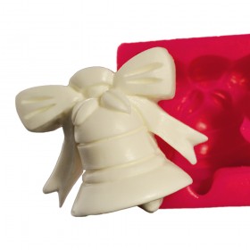 Силиконов калъп "Камбанка с панделка"